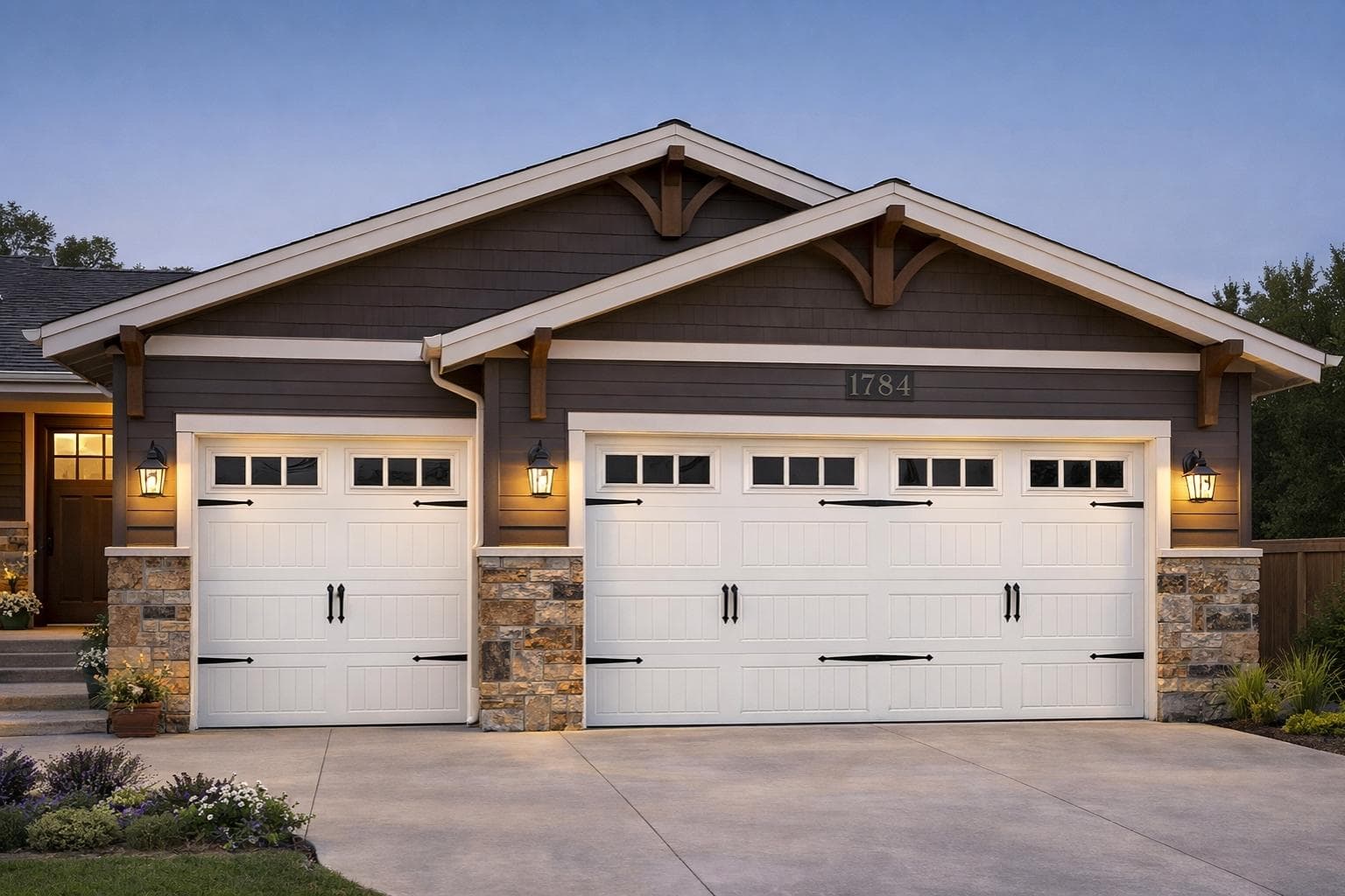 Classical Style Garage Door Model 1600