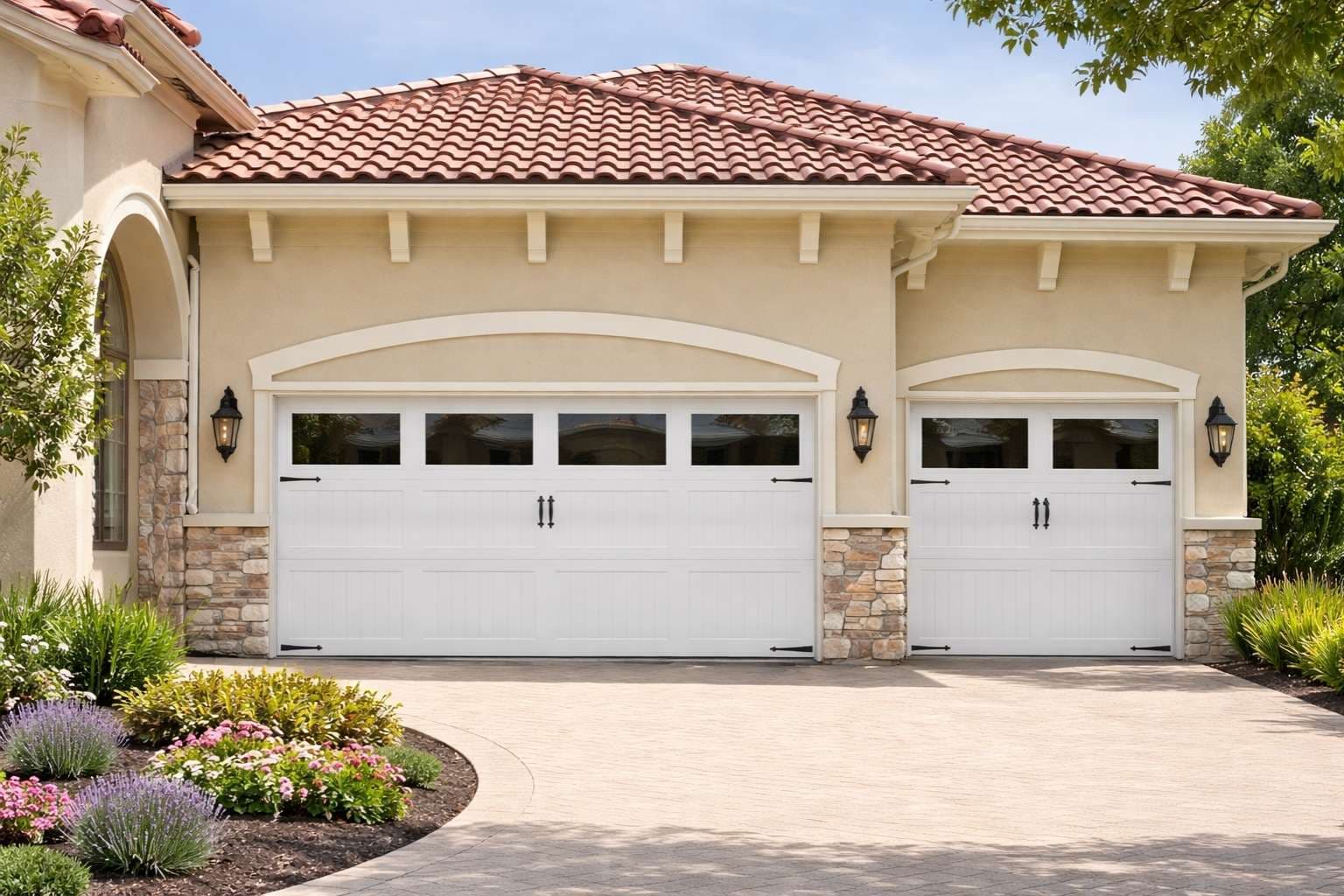 Impression Steel Garage Doors - Model 5800