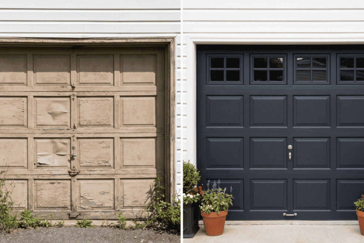 Common garage door problems and failures